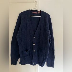 Wool Button Up Sweater